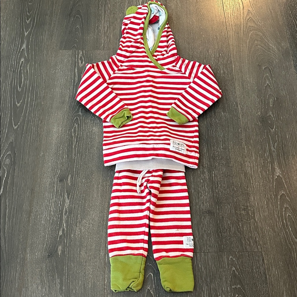 Purl Lamb hooded pullover and pant set